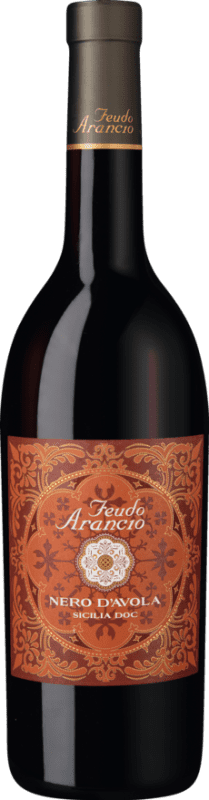 7,95 € | Red wine Feudo Arancio Dry D.O.C. Sicilia Sicily Italy Nero d'Avola 75 cl