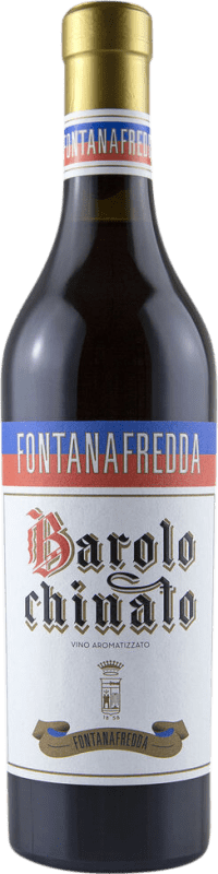 Kostenloser Versand | Süßer Wein Fontanafredda Chinato D.O.C.G. Barolo Piemont Italien Nebbiolo Medium Flasche 50 cl