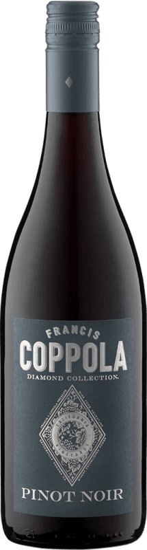 Free Shipping | Red wine Francis Ford Coppola Diamond Collection Dry I.G. California California United States Pinot Black 75 cl