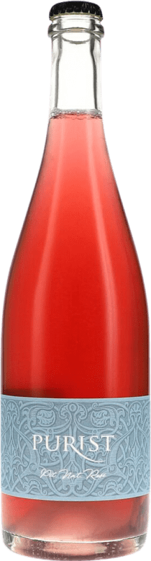 17,95 € Spedizione Gratuita | Spumante Rosato Fritsch Purist Extra Brut Rosé — Rosato, Pét-Nat Pétillant Naturel — Frizzante Naturale D.A.C. Wagram