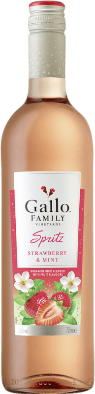 Free Shipping | White wine Gallo Spritz Strawberry & Mint United States 75 cl