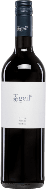 10,95 € Envío gratis | Vino Tinto Geils Seco Q.b.A. Rheinhessen