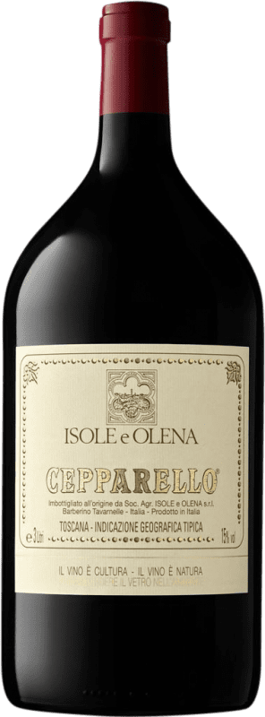 Spedizione Gratuita | Vino rosso Isole e Olena Cepparello I.G.T. Toscana Toscana Italia Bottiglia Jéroboam-Doppio Magnum 3 L