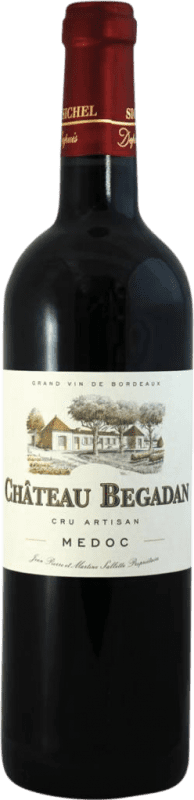 Envio grátis | Vinho tinto Jean-Pierre & Martine Sallette. Château Begadan Seco A.O.C. Médoc Bordeaux França Merlot, Cabernet Sauvignon 75 cl