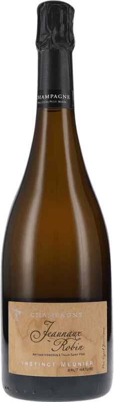 送料無料 | 白スパークリングワイン Jeaunaux Robin Instinct Meunier ブルットの自然 A.O.C. Champagne シャンパン フランス Pinot Meunier 75 cl