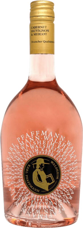 Envoi gratuit | Vin rose Karl Pfaffmann Cabernet Sauvignon & Merlot Rosé Allemagne Merlot, Cabernet Sauvignon 75 cl