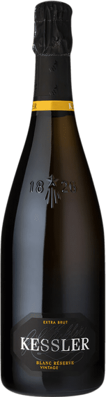 36,95 € Spedizione Gratuita | Vino bianco Kessler Sekt Vintage Blanc Extra Secco Riserva