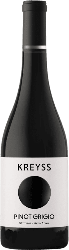 Бесплатная доставка | Белое вино Kreyss Италия Pinot Gris — Пино Гри 75 cl