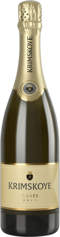 18,95 € | Белое игристое вино Krimskoye Brut — брют Молдова, Республика Sauvignon — Совиньон, Rkatsiteli — Ркацители 75 cl