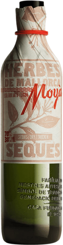 Envoi gratuit | Liqueur aux herbes Moya Herbes de Mallorca Seques Majorque Espagne 70 cl