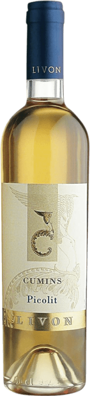 64,95 € Kostenloser Versand | Weißwein Livon Cumins Picolit D.O.C. Collio Goriziano-Collio Medium Flasche 50 cl