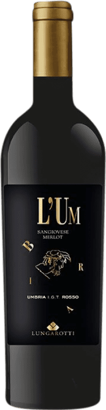 17,95 € 免费送货 | 红酒 Lungarotti L'Um Rosso 干 I.G.T. Umbria