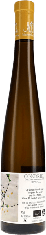 Envio grátis | Vinho Branco Maison Stephan Le Tinal Seco A.O.C. Condrieu Rhône França Viognier Garrafa Medium 50 cl
