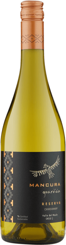 免费送货 | 白酒 Mancura Guardián 干 预订 I.G. Valle del Maule 莫勒谷 智利 Chardonnay 75 cl