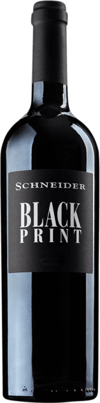 26,95 € Envio grátis | Vinho tinto Markus Schneider Black Print Seco Q.b.A. Pfälz