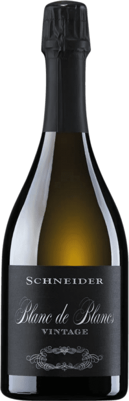 送料無料 | 白スパークリングワイン Markus Schneider Blanc de Blancs Brut Q.b.A. Pfälz Pfälz ドイツ Chardonnay 75 cl