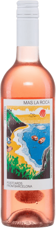 免费送货 | 玫瑰酒 Mas la Roca Rosado 干 D.O. Penedès 加泰罗尼亚 西班牙 Tempranillo, Merlot, Sumoll 75 cl