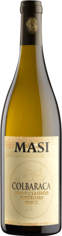 Envoi gratuit | Vin blanc Masi Colbaraca Sec D.O.C. Soave Vénétie Italie Garganega 75 cl