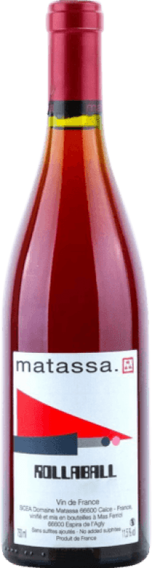 33,95 € | Vino tinto Domaine Matassa Rollaball Seco A.O.C. Côtes du Roussillon Roussillon Francia Cariñena, Mourvèdre 75 cl