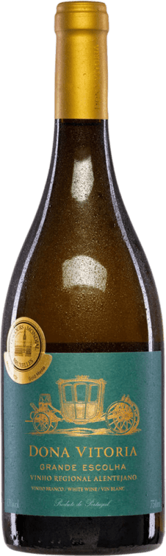 12,95 € Envio grátis | Vinho branco Monte da Ravasqueira Dona Vitória Grande Escolha Branco Seco I.G. Alentejo