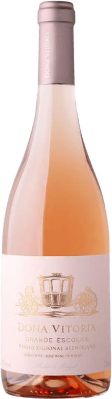 17,95 € Spedizione Gratuita | Vino Rosato Monte da Ravasqueira Dona Vitória Grande Escolha Seco — Secco Rosé — Rosato I.G. Alentejo