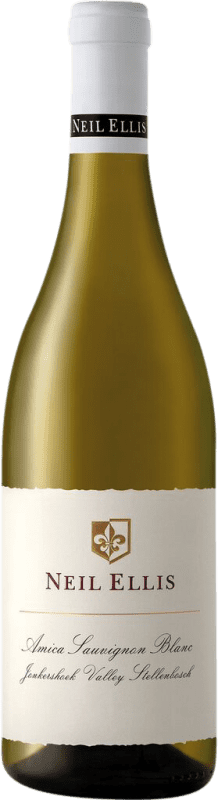 Envio grátis | Vinho Branco Neil Ellis Amica Seco W.O. Western Cape Western Cape South Coast África do Sul Sauvignon 75 cl