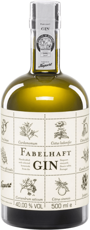 Kostenloser Versand | Gin Nordik Fabelhaft Gin Deutschland Medium Flasche 50 cl