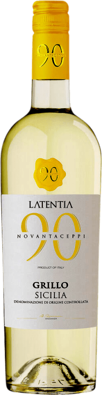 11,95 € 送料無料 | 白ワイン Novantaceppi ドライ D.O.C. Sicilia