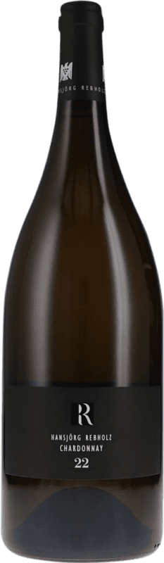 Free Shipping | White wine Ökonomierat RebHolz R Dry Q.b.A. Pfälz Pfälz Germany Chardonnay Magnum Bottle 1,5 L