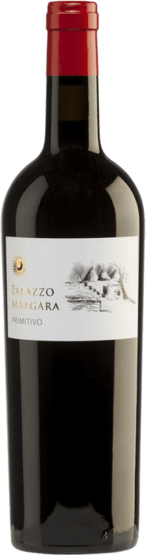 Envoi gratuit | Vin Rouge Palazzo Malgara Seco — Sec I.G.T. Puglia Pouilles Italie Primitivo 75 cl