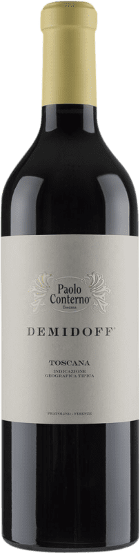 Бесплатная доставка | Красное вино Paolo Conterno Demidoff сухой I.G.T. Toscana Тоскана Италия Sangiovese 75 cl