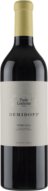 Free Shipping | Red Wine Paolo Conterno Demidoff Seco — Dry I.G.T. Toscana Tuscany Italy Sangiovese 75 cl