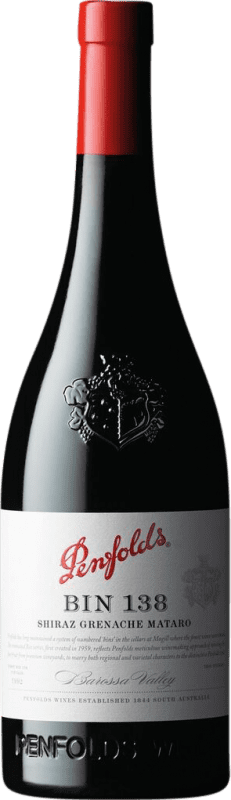 49,95 € | Vino Rosso Penfolds Bin 138 Shiraz Grenache Mataro I.G. Barossa Valley Barossa Valley Australia Syrah, Garnacha — Grenache, Mataró 75 cl