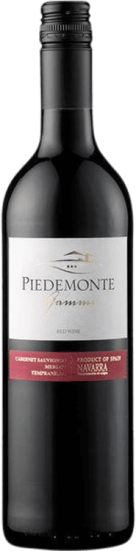 10,95 € 送料無料 | 赤ワイン Piedemonte Gamma Tinto ドライ D.O. Navarra