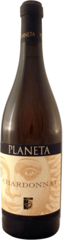 Free Shipping | White wine Planeta Dry D.O.C. Sicilia Sicily Italy Chardonnay Magnum Bottle 1,5 L