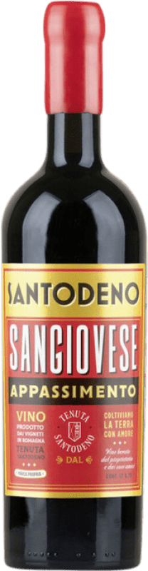 Envoi gratuit | Vin rouge Poderi dal Nespoli Santodeno Appass Demi-Sec Demi-Sucré D.O.C. Romagna Italie Sangiovese 75 cl