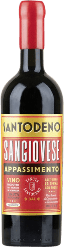 10,95 € | Vinho Tinto Poderi dal Nespoli Santodeno Appass Semiseco — Meio Seco D.O.C. Romagna Itália Sangiovese 75 cl