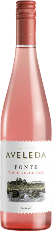 8,95 € | Rosé-Wein Quinta da Aveleda Fonte Rosé Trocken I.G. Vinho Verde Vinho Verde Portugal Touriga Nacional, Espadeiro, Azal 75 cl