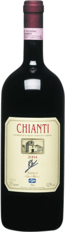 Envio grátis | Vinho tinto Renzo Masi Seco D.O.C.G. Chianti Tuscany Itália Sangiovese, Colorino Garrafa Magnum 1,5 L