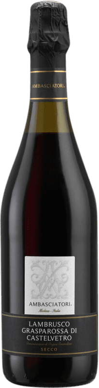 10,95 € | 红葡萄酒 Riunite Seco — 干型 D.O.C. Lambrusco Grasparossa di Castelvetro 意大利 Lambrusco — 蓝布鲁斯科 75 cl