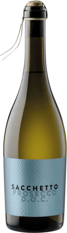 Envio grátis | Espumante branco Sacchetto Colli Frizzante D.O.C. Prosecco Friuli-Venezia Giulia Itália Glera 75 cl