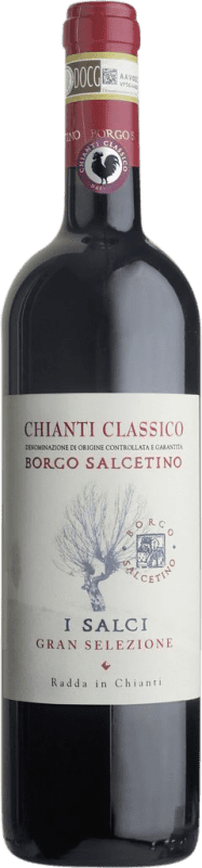 Envío gratis | Vino tinto Borgo Salcetino Gran Selezione I Salci D.O.C.G. Chianti Classico Toscana Italia 75 cl