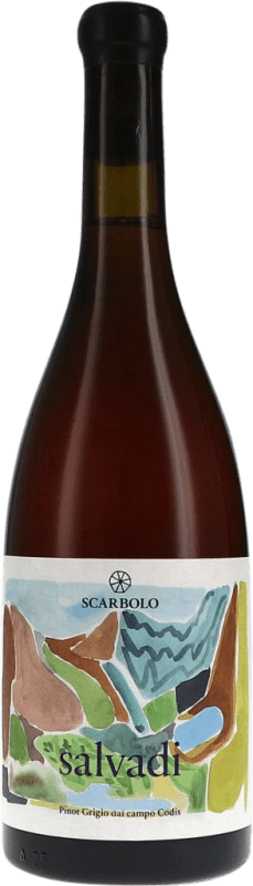 免费送货 | 白酒 Scarbolo Salvadi 干 D.O.C. Friuli 弗留利 - 威尼斯朱利亚 意大利 Pinot Grey 75 cl