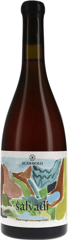 Envio grátis | Vinho branco Scarbolo Salvadi Seco D.O.C. Friuli Friuli-Venezia Giulia Itália Pinot Cinza 75 cl