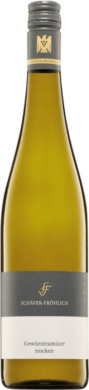 Envio grátis | Vinho branco Schäfer-Fröhlich Seco Q.b.A. Nahe Nahe Alemanha Gewürztraminer 75 cl