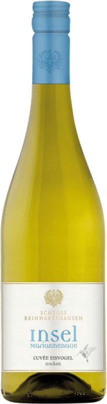 Envio grátis | Vinho branco Schloss Reinhartshausen Cuvée Eisvogel Q.b.A. Rheingau Rheingau Alemanha Riesling, Pinot Branco, Sylvaner 75 cl