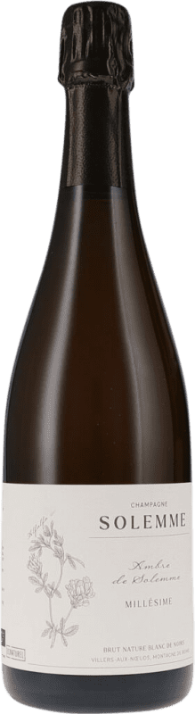101,95 € Envio grátis | Espumante Branco Solemme Ambre Brut Nature — Bruto Natural Millésimé, Blanc de Noirs A.O.C. Champagne