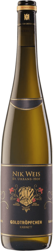 19,95 € | 白ワイン St. Urbans-Hof Nik Weis Piesporter Goldtröpfchen Kabinett ドライ Q.b.A. Mosel Mosel ドイツ Riesling 75 cl