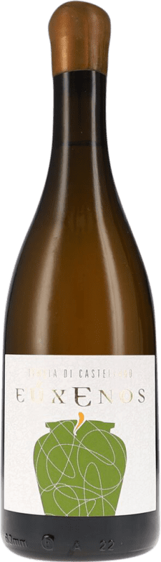 Envío gratis | Vino blanco Tenuta di Castellaro Eúx Enos Amphore Seco D.O.C. Sicilia Sicilia Italia Malvasía 75 cl