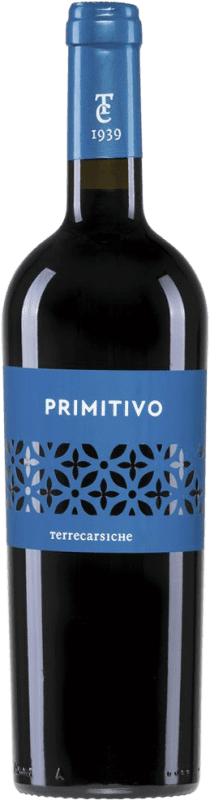 Free Shipping | Red wine Terrecarsiche 1939 Semi-Dry Semi-Sweet I.G.T. Puglia Puglia Italy Primitivo 75 cl